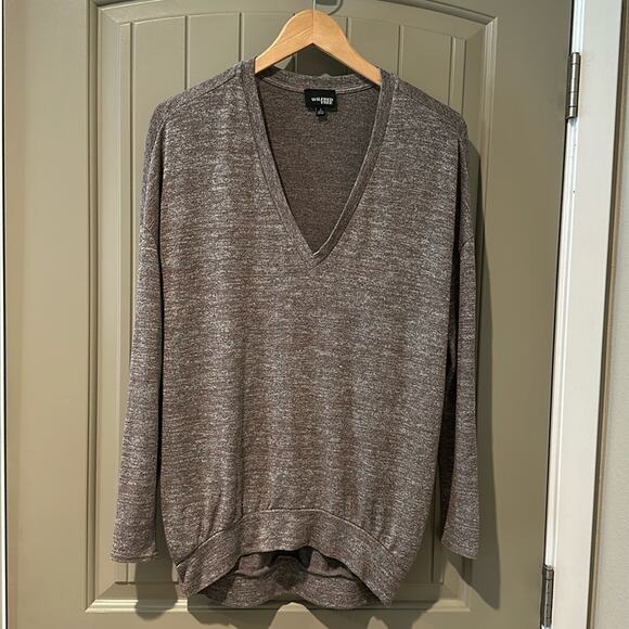Aritzia Sweaters - Aritzia WILFRED FREE V-Neck Sweater sz S